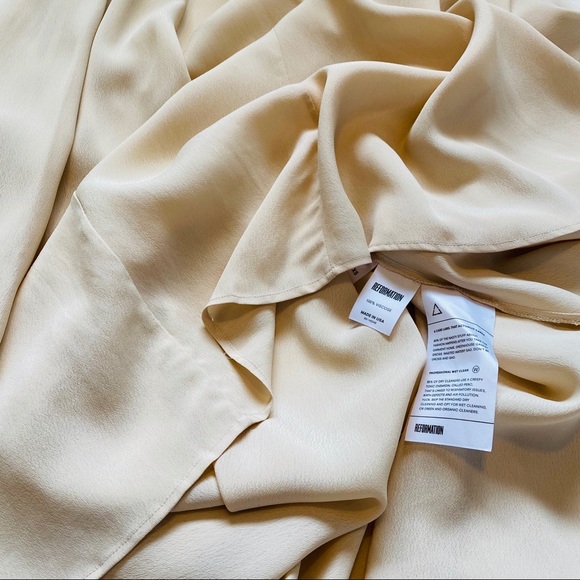 Reformation Arabeth Long Open-back Dress - Picture 9 of 9